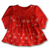 Detské body - Bomar Bomar s dlhým rukávom (Bodysuit šaty 86 s dlhými rukávmi Santa Claus)