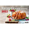 Stolový kalendár riadkový 22,6x13,9 cm - Recepty starej mamy 2026