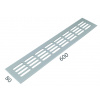 MPK - Vetracia mriežka 80 x 600 mm STM - strieborná matná (F1) | MP-KOVANIA.sk