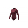 SENSOR MERINO AIR dámské body dl.rukáv port red M