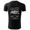 Tričko NISSAN GTR NISMO Veľkosť: XL, Strih: Pánsky, Farba: Čierna