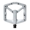 Pedále CRANKBROTHERS Stamp 2 Large Raw Silver