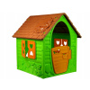 Inlea4Fun My First Play house 456 zelený/hnedý