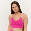 Bezšvová športová podprsenka Sculpt Rose - GymBeam Veľkosť: L 105571-3-L