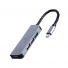 Gembird 4-portový USB-C hub 3x USB 2.0 1x USB 3.1 (UHB-CM-U3P1U2P3-01)