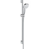 Hansgrohe CROMA SELECT E 1jet, sprchová sada, 0,90 m, biela / chróm, 26594400