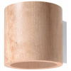 Prírodná nástenná lampa. Moderné tuba drevo (Prírodná nástenná lampa. Moderné tuba drevo)