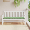 vidaXL Záhradná lavička vankúš vzor list 150x50x4 cm Oxford tkanina