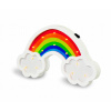 Nočná lampa, drevená, LED, detské batérie RAINBOW (Nočná lampa, drevená, LED, detské batérie RAINBOW)