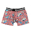 Horsefeathers SIDNEY BOXER SHORTS (PLAYGROUND) lososová,mix,biela Pánske boxerky L