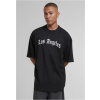 Los Angeles Wording New Huge Tee - black XL