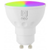 IMMAX NEO SMART LED žiarovka GU10 4,8 W RGB+CCT farebná a biela, stmievateľná, Zigbee, TUYA