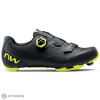 Northwave Razer 2 tretry, black/yellow fluo EU 43