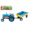 Traktor Zetor s valníkom modrý na kľúčik 28 cm Kovap