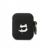 Karl Lagerfeld Apple AirPods 2/1 cover Silicone Choupette Head 3D KLA2RUNCHK