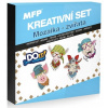 MFP 1042121 Kreatívny set mozaika zvieratá