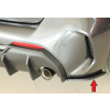 Rieger spoiler pod zadný nárazník na pravé straně pro BMW rad 1 F40 hatchback / 4-dr. r.v. 07/19-, plast ABS bez povrchovej úpravy