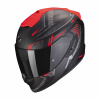 Moto přilba SCORPION EXO-1400 EVO AIR SHELL matná černo/červená XS