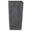 Prosperplast Kvetináč s vkladom URBI SQUARE BETON EFFECT 26,5 cm antracit