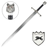 Meč Game of Thrones, Longclaw, Jon Snow, plaketa