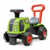 Falk Odstrkovadlo - traktor Claas s volantom zelený