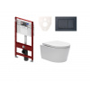 Swiss aqua technologies Cenově zvýhodněný závěsný WC set TECE do lehkých stěn / předstěnová montáž+ WC SAT Brevis SIKOTS3W4