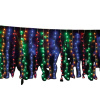 ACA Lighting LED vianočné záves, 2x2m, RGB + žltá farba, IP44, 360 LED, 8 funkciou