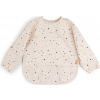 Podbradník s rukávmi Happy Dots 6-18 m ružový
