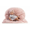 Guca New Born dievčatko - realistická bábika bábätko s celovinylovým telom 853 - 38 cm