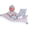 Miminko - chlapeček Nico s peřinkou a dráčkem od firmy Antonio Juan ze Španělska (Recién Nacido Nico con cometa y cojín)