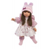 Llorens 53556 SARA - realistická bábika s mäkkým látkovým telom - 35 cm