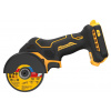 DCS438N DEWALT 18V AKU BEZUHLÍKOVÁ UNIVERZÁLNÍ ŘEZAČKA, BEZ BATERIE A NABÍJEČKY, V KARTONOVÉ KRABICI