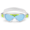 Plavecká maska Vista Jr zeleno transparetný rám / modro sfarbený zorník