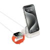 Bezdrôtová nabíjačka Hoco Wireless Charger 3v1 Compatible With Apple Watch 3A 5W Cq16A Milky White