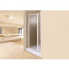Aquatek LUX B6 Sprchové dvere do niky 95x185cm pr.Biely Zalamovacie dv. sklo Cincila AQ LUXB6BI9558