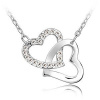 Prívesok srdiečko Swarovski elements (KPSW032)