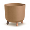 Prosperplast Květináč GRACIA TUBUS ECO WOOD 29,8 cm - barva: naturo ECO