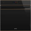 Vstavaná kombinovaná rúra Smeg Galileo Steam100 Pro Dolce Stil Novo SO6604S4PNR čierna