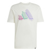 adidas Graphic Logo pánske tričko Off-white Ice M