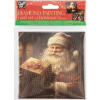 CRAFT ID Diamantové maľovanie Vianočné prianie Santa a Vianočný sob 13 x 13 cm