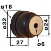 Silentblok 11217909909 pre Stihl 024, 026, 028, 038, 039, MS240, MS260, MS260C, MS380, MS381, MS390