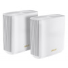 ASUS ZenWiFi XT9 2-pack Wireless AX7800 Tri-band Mesh WiFi 6 System, white