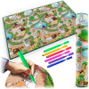 Kpia penová podložka na maľovanie zrolovaná 200 x 120 x 0,3 cm Ricokids RK-343