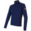 SENSOR MERINO UPPER pánská mikina celozip, deep blue - M