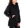Dámska mikina inSPORTline Overhoodie Farba čierna, Veľkosť S