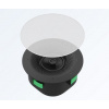 Yealink CS10 low profile network ceiling speaker, white mesh cover, ceiling tile bridge, dust cover