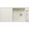 Kuchyňský dřez Blanco Axia III XL 6 S Bílá soft, se skleněnou krájecí deskou 527051