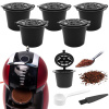 Royal Kitchen AG514C Opakovane použiteľné kapsule do kávovaru Nespresso 5 ks, čierna