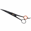 Geib Gator 008 Curved Scissors - profesionálne zakrivené nožnice vyrobené z japonskej nerezovej ocele s čiernou povrchovou úpravou - Veľkosť: 7,5
