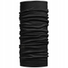 Buff Merino Lightweight Neckwear Solid Black
